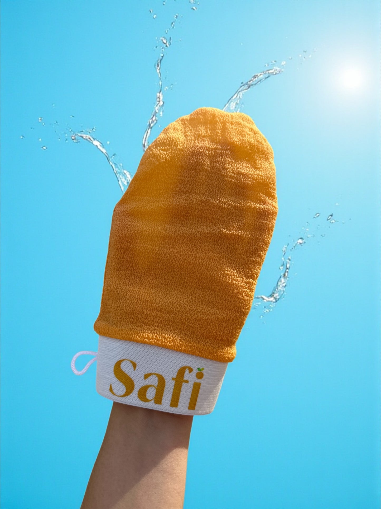 Gant exfoliant en Viscose